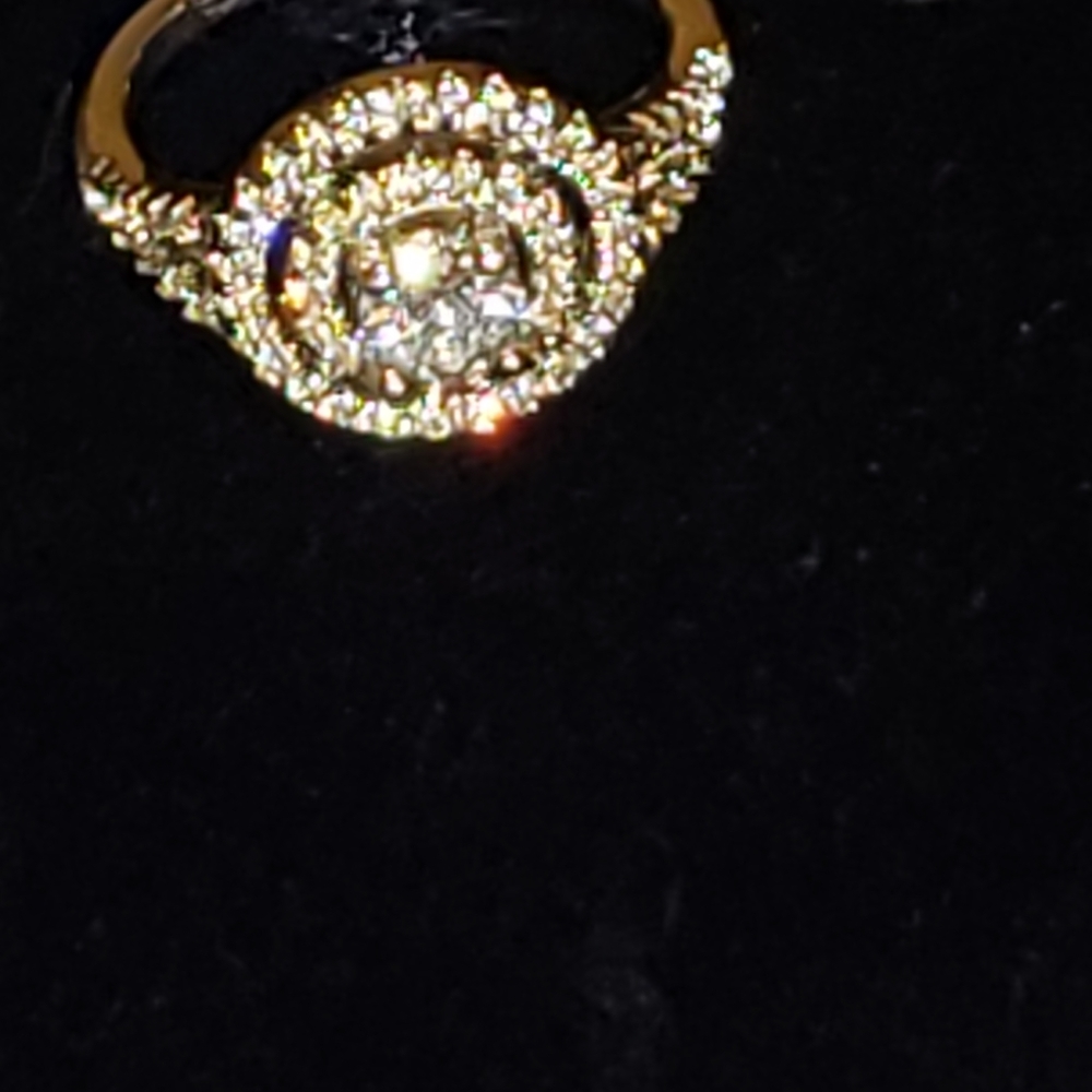 New not used 925 silver with CZ size
